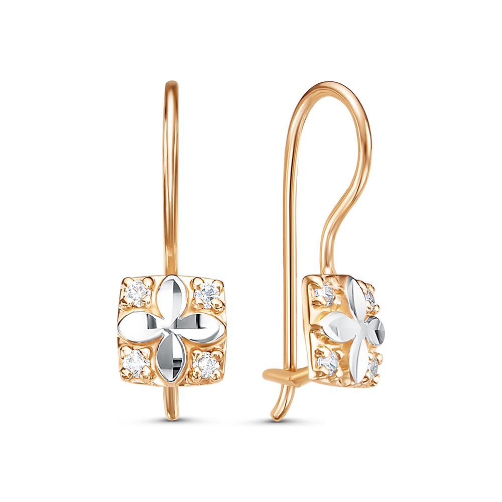 Серьги 585 122461А