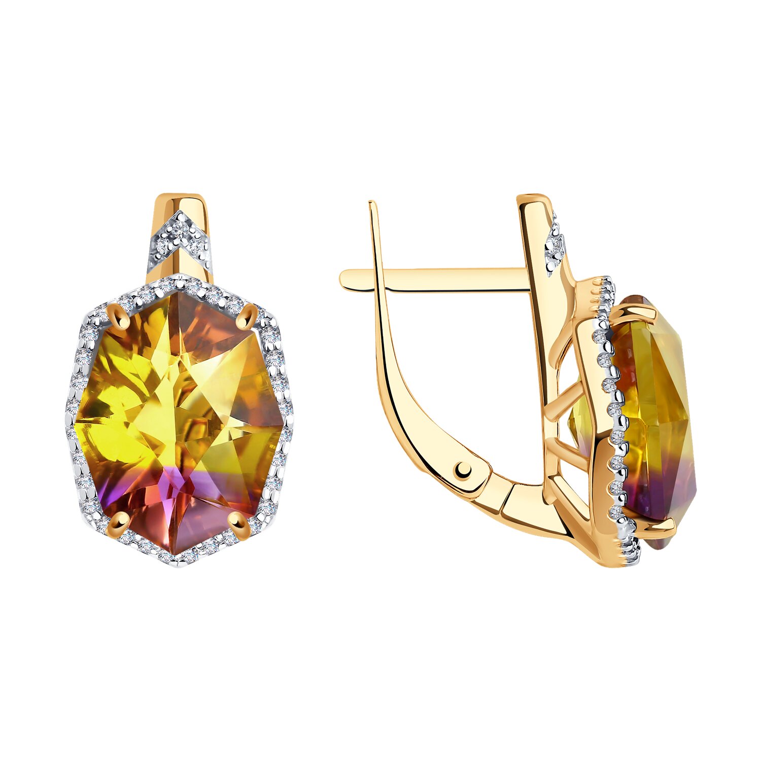 
						Серьги 585 724072