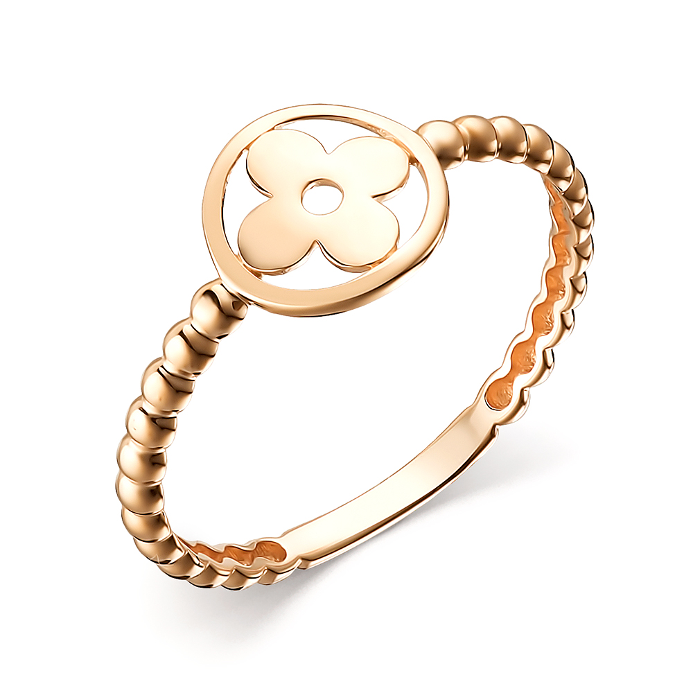 
							Кольцо четырехлистник 585 К4407