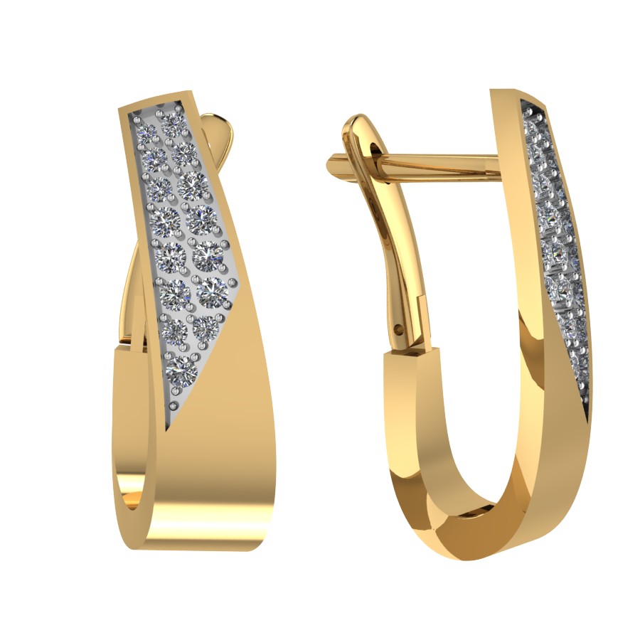 СЕРЬГИ 585