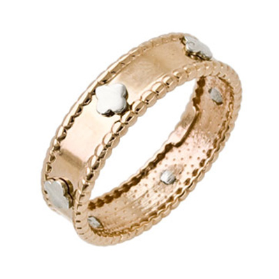 
							Кольцо четырехлистник 585 К1462