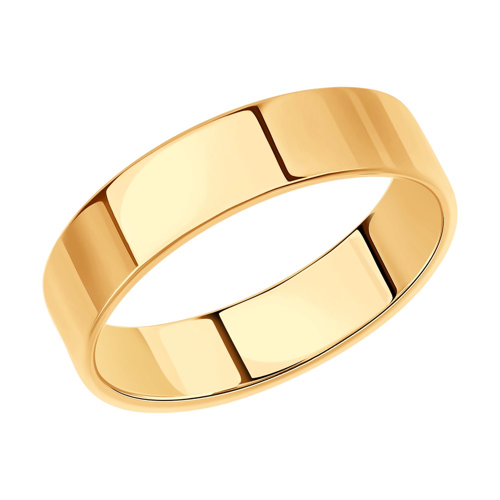 Обручальное кольцо из золота 110200