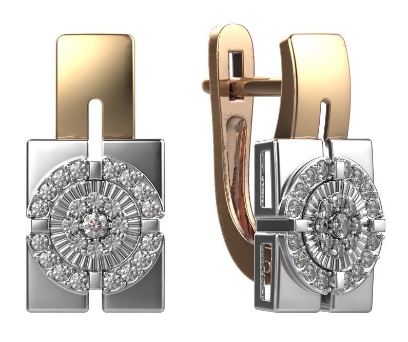 Серьги 585 С4450-120