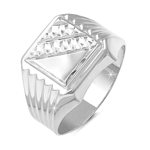 Кольцо печатка 925 С040117