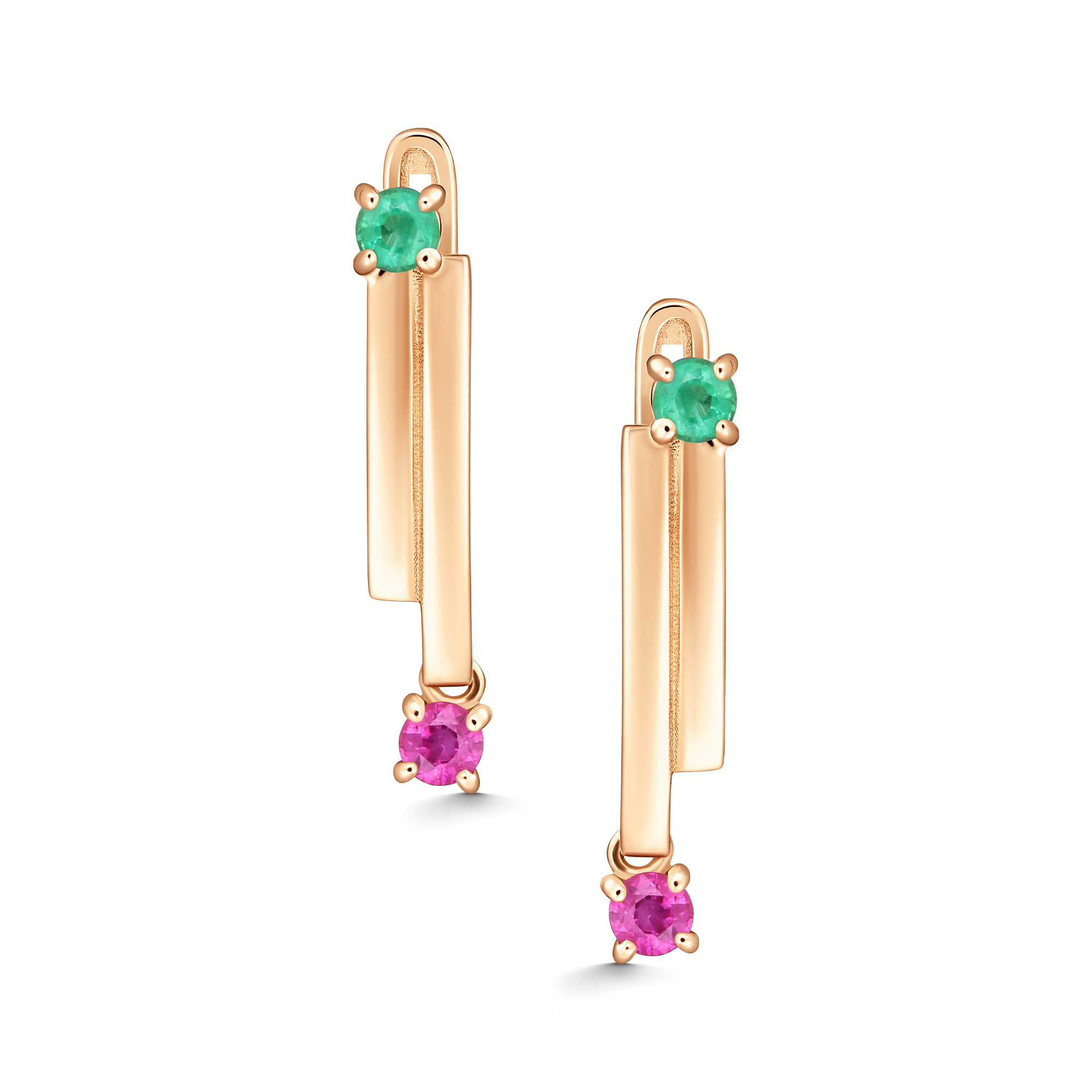 Серьги 585 26919-184