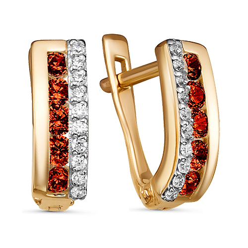 Серьги 585 121432-41