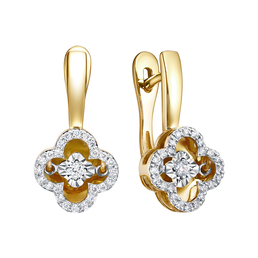 
						Серьги 585 С313-8612