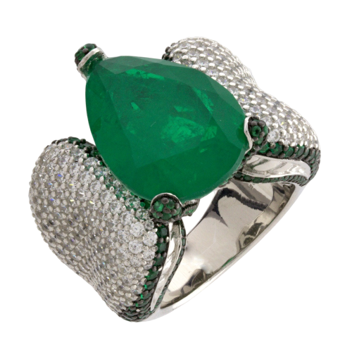 Кольцо 925 SR-B02884BL1