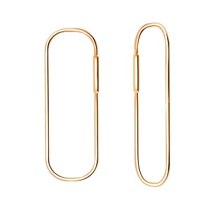 Серьги-конго 585