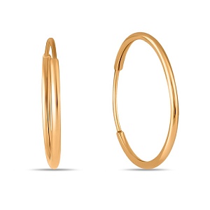 Серьги-конго 585