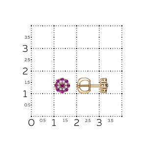 СЕРЬГИ 585