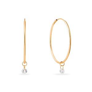 Серьги-конго 585