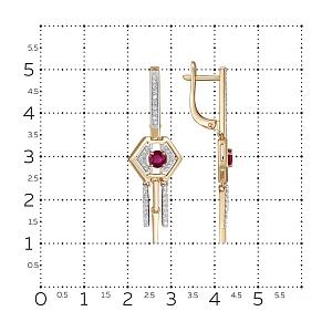 СЕРЬГИ 585