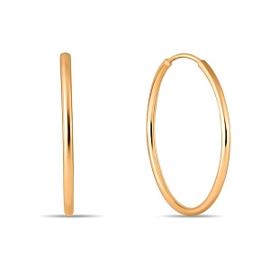 Серьги-конго 585