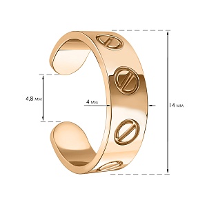 СЕРЬГА 585