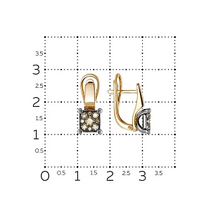 СЕРЬГИ 585