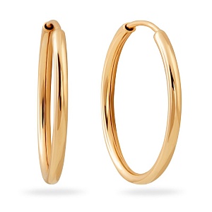 Серьги-конго 585