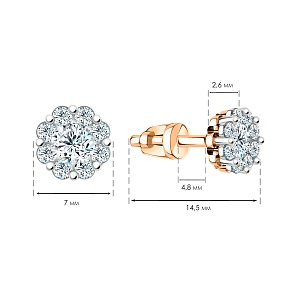СЕРЬГИ 585