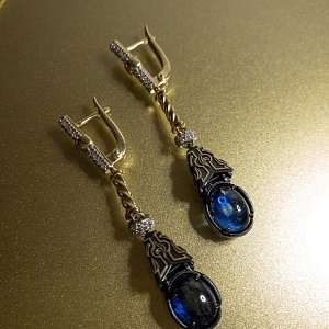 СЕРЬГИ 585