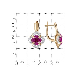 СЕРЬГИ 585